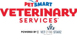 PetSmart Veterinary Services™ powered by Vet 2 The Starz Logo